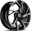 FELGI CARBONADO SWIFT 4x100 6.5x15 ET35 Black Front Polished