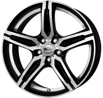 Felgi Brock B29 5x108 7.5x17 ET45 Glossy Black Polished