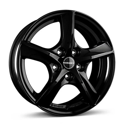 FELGI BORBET TL 5x112 5.5x15 ET46 Black Glossy