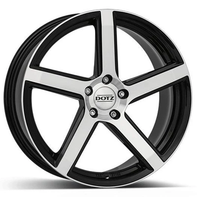 FELGI DOTZ CP5 DARK 5x112 8x17 ET35 Black Polished