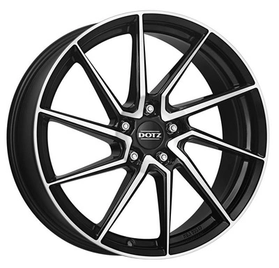 FELGI DOTZ SPA DARK 5x108 7.5x17 ET40 Black Polished