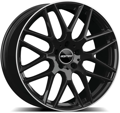 Felgi GMP Italia BERGHEM 5x112 11.5x23 ET43 Black Diamond Lip