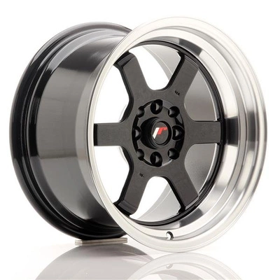 FELGI JAPAN RACING JR12 16x9 ET10 4x100/114 Gloss Black