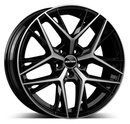 FELGI GMP ITALIA LUNICA 5x100 7.5x19 ET38 Black Diamond