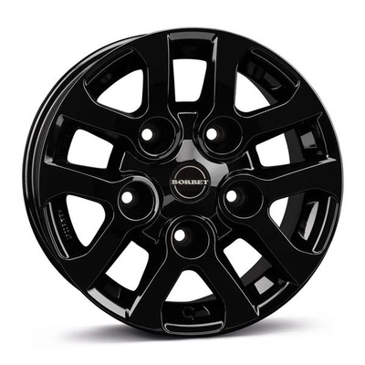 FELGI BORBET LD 5x165.1 8x16 ET5 Black Glossy