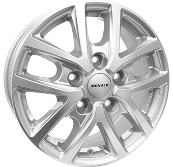 Felgi MONACO CL2T 5x118 6.5x16 ET66 Silver