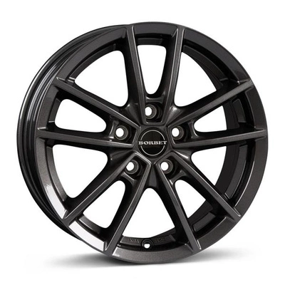 FELGI BORBET W 5x108 6.5x16 ET47.5 Mistral Anthracite Glossy