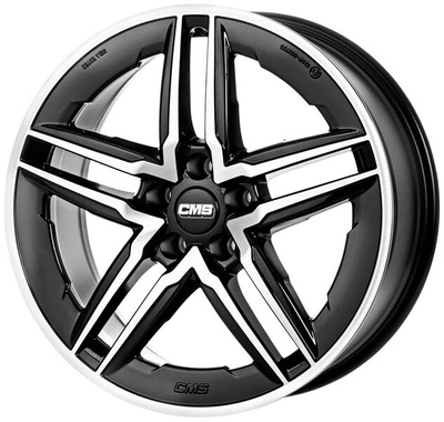 FELGI CMS C29-AERO 5x112 8.5x18 ET52 Diamond Rim Black