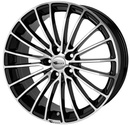 Felgi Brock B24 5x100 7.5x17 ET38 Glossy Black Polished