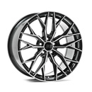 Felgi 1AV ZX14 5x118 9.5x19 ET40 Gloss Black Polished