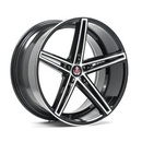 FELGI AXE EX14 5x105 8x18 ET42 Black Polished