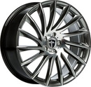 Felgi Tomason TN16 4x100 7.5x17 ET35 Dark Hyperblack