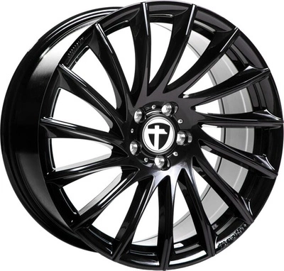 Felgi Tomason TN16 4x100 7.5x17 ET35 Black Painted