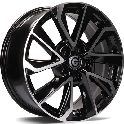 FELGI CARBONADO DYNASTY 5x114.3 7x17 ET40 Black Front Polished