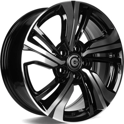 FELGI CARBONADO MONK 5x114.3 7x17 ET45 Black Front Polished