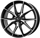 Felgi Brock B40 5x100 8x19 ET39 Glossy Black Polished