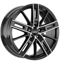 FELGI RONAL R67 5x108 8x18 ET40 Jetblack Front Diamond Cut