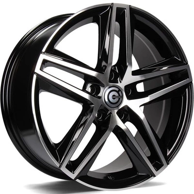 FELGI CARBONADO STORMY 5x112 7.5x17 ET42 Black Front Polished