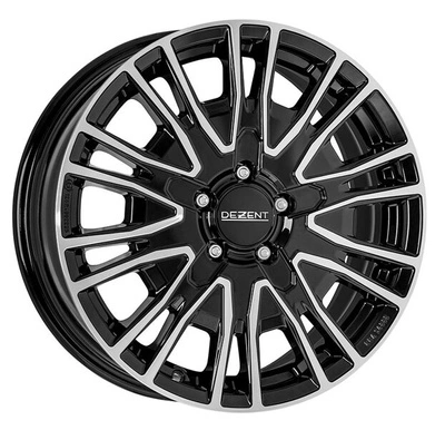 Felgi DEZENT KE DARK 5x118 7.5x18 ET56 Black Polished