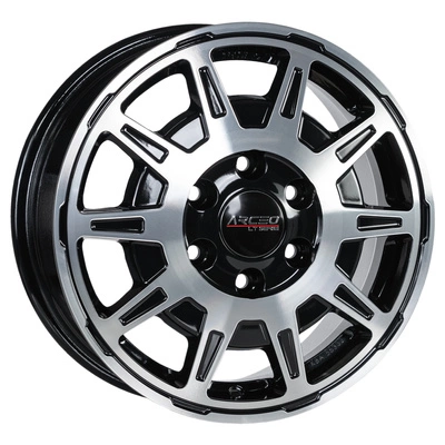 Felgi Arceo Stars LT1 6x130 6.5x16 ET62 Black Diamond