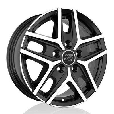 FELGI MSW 40 VAN 5x160 6.5x16 ET55 Gloss Black Full Polished