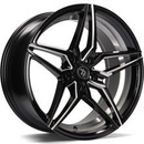 FELGI SEVENTY9 SV-A 5x120 8x18 ET30 Black Glossy Window Inner Lip