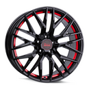 FELGI MAM RS4 5x120 8.5x20 ET35 Black Painted Red Inside