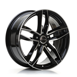 FELGI AVUS AF16 5x108 8.5x21 ET45 Black Polished