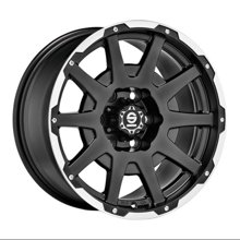 FELGI SPARCO DAKAR 5x127 7.5x17 ET25 Matt Black Lip Polished Rivets